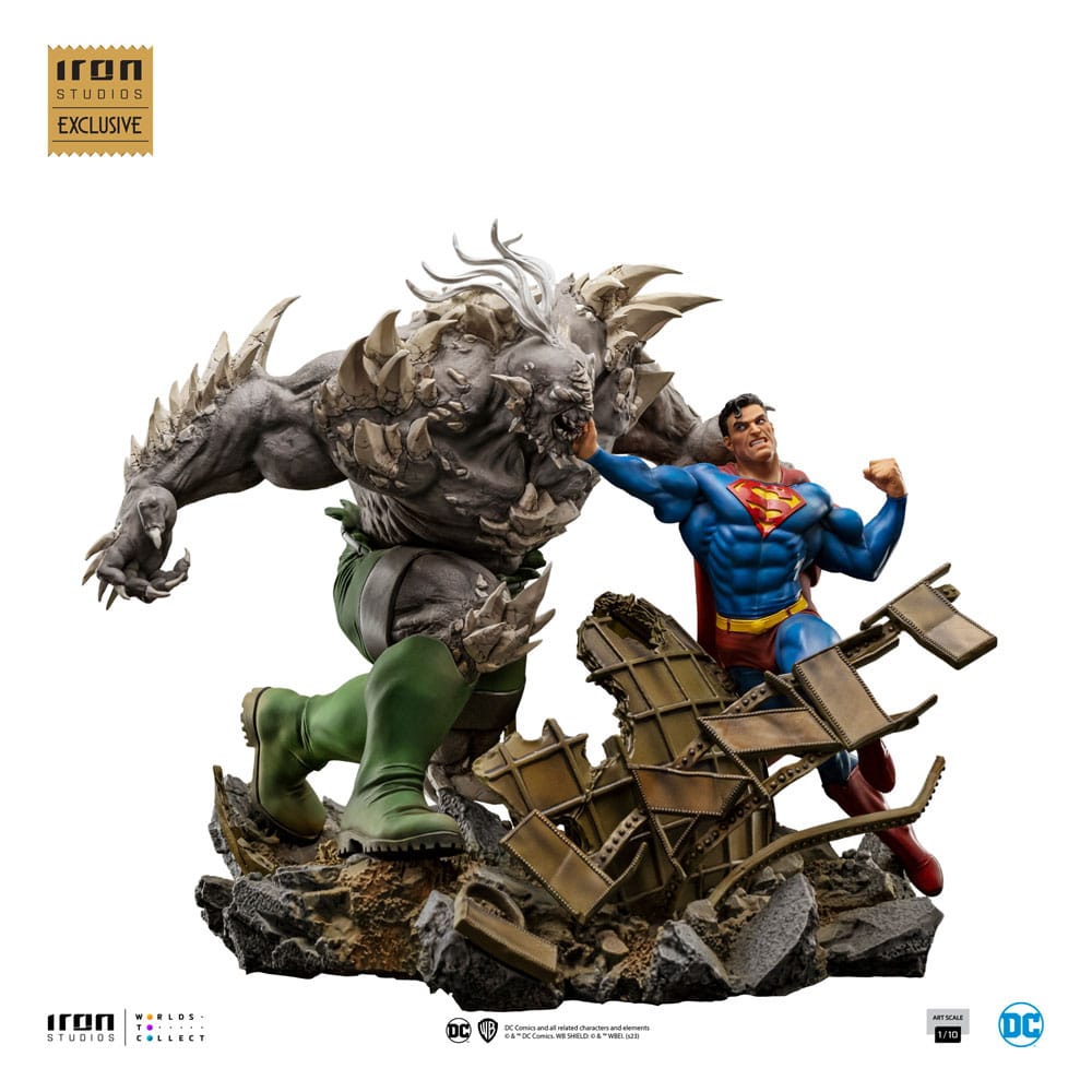 DC Comics BDS Art Scale Statue 1/10 Superman vs Doomsday heo EU Exclusive 30 cm P068505