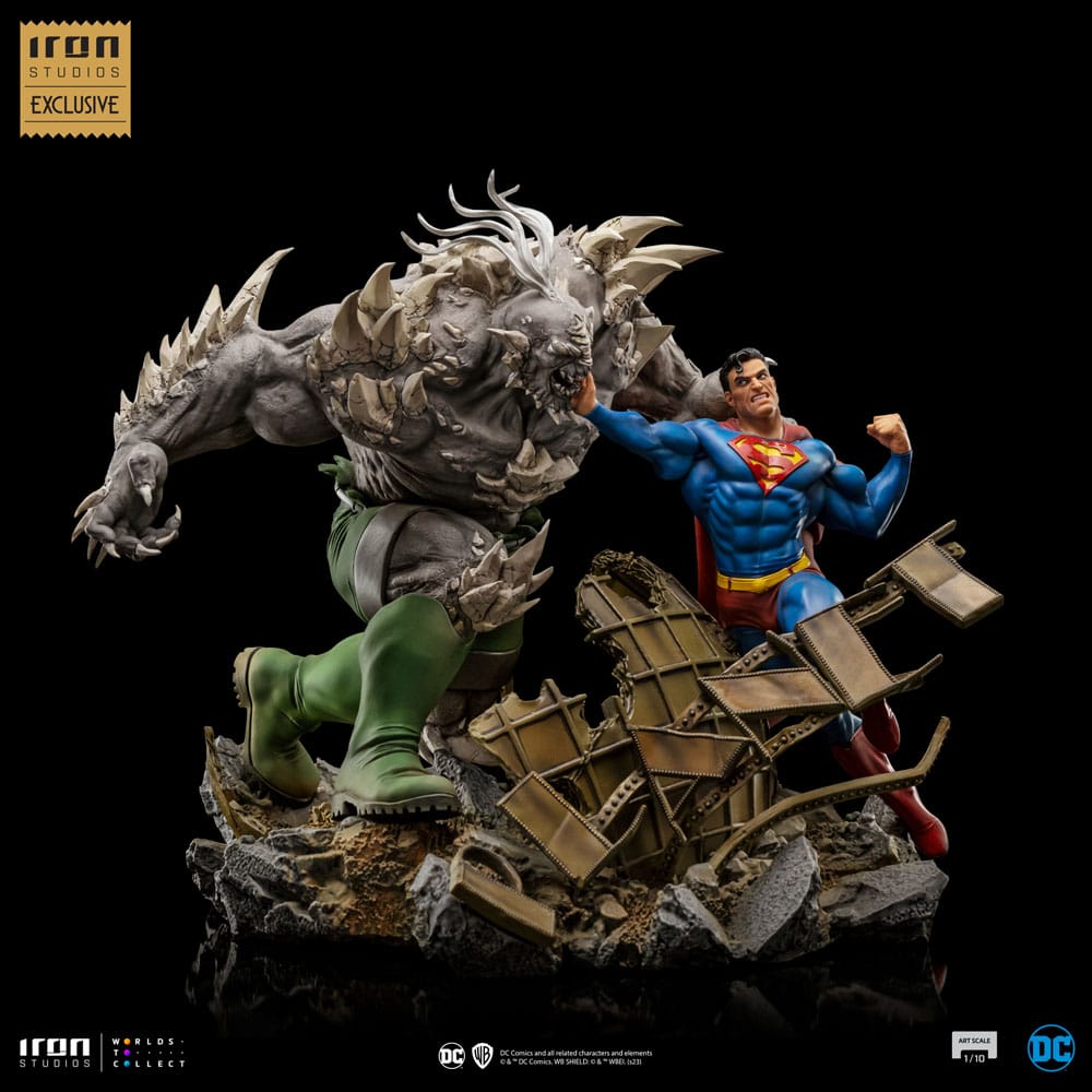 DC Comics BDS Art Scale Statue 1/10 Superman vs Doomsday heo EU Exclusive 30 cm P068505