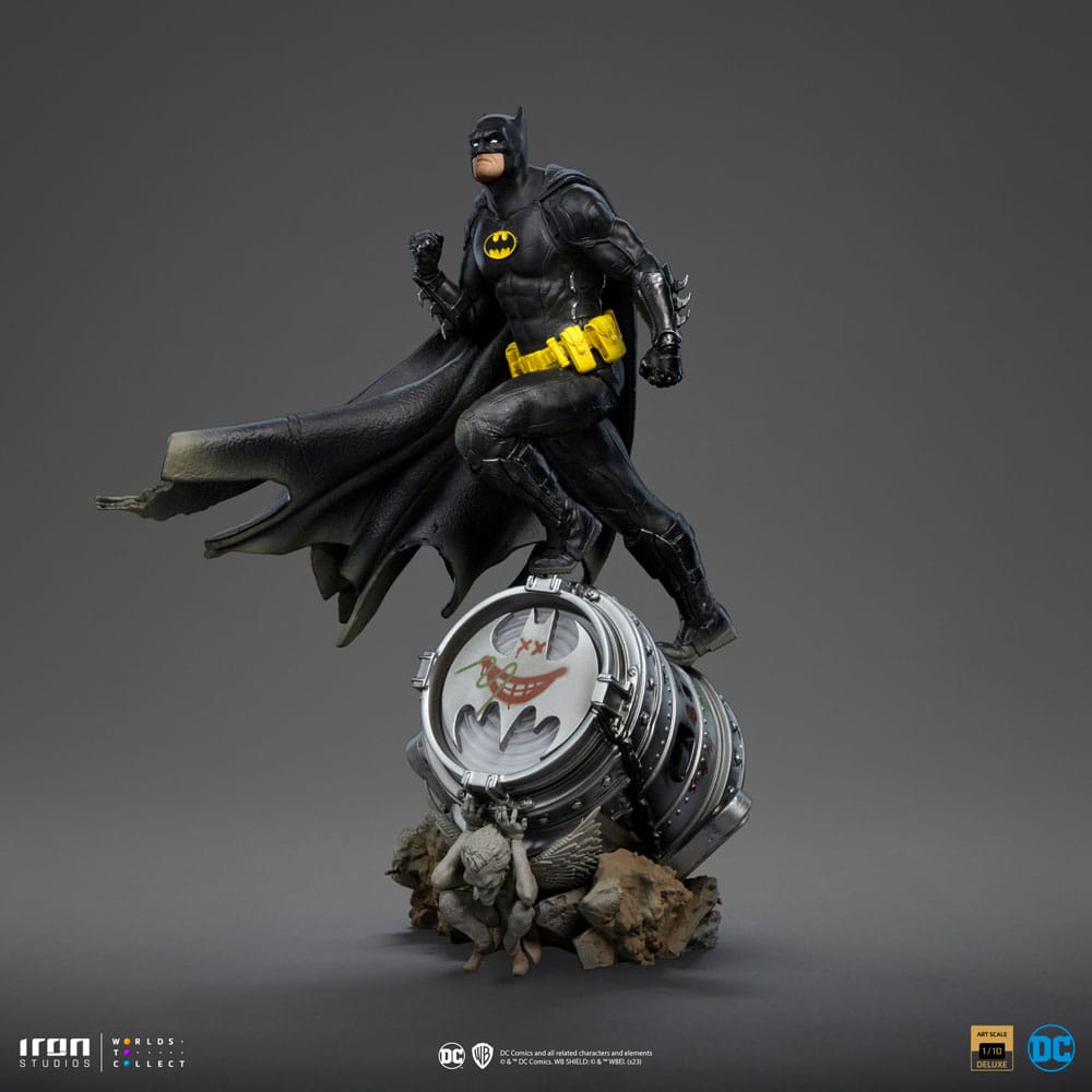 DC Comics BDS Art Scale Statue 1/10 Batman Deluxe (Black Version Exclusive) heo EU Exclusive 30 cm P045120