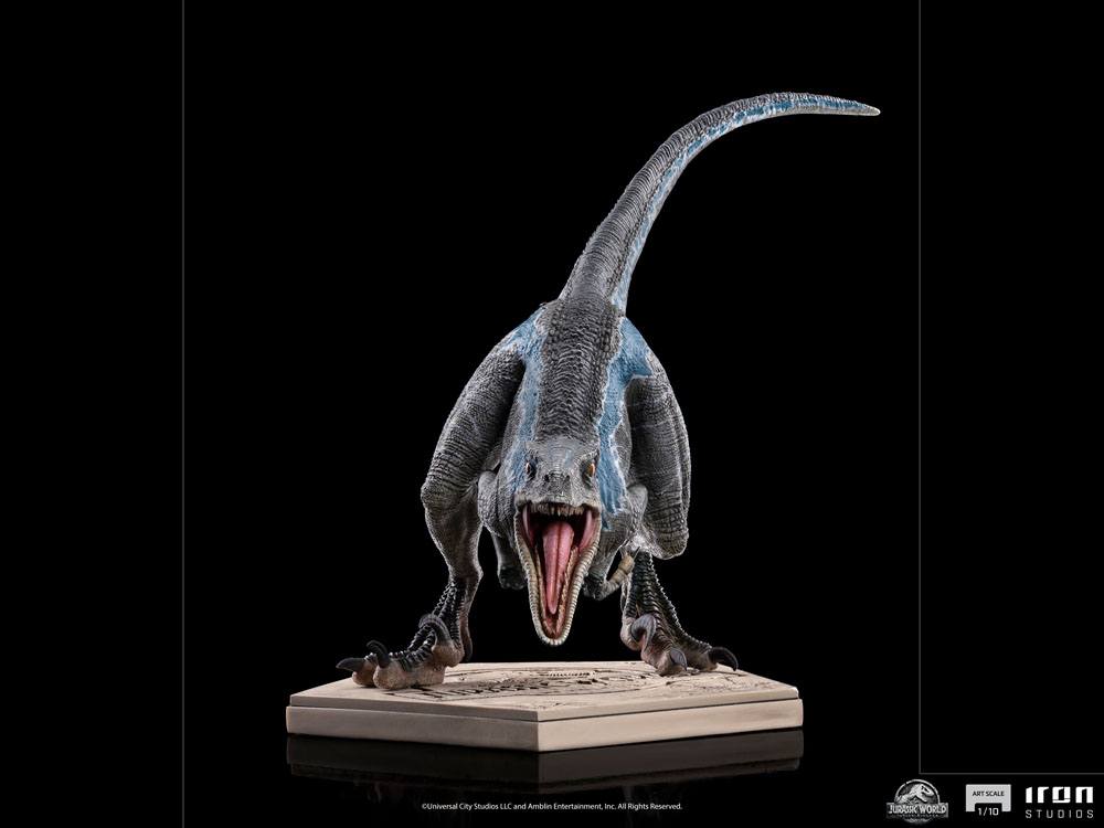 Jurassic World Fallen Kingdom Art Scale Statue 1/10 Blue 19 cm P045123