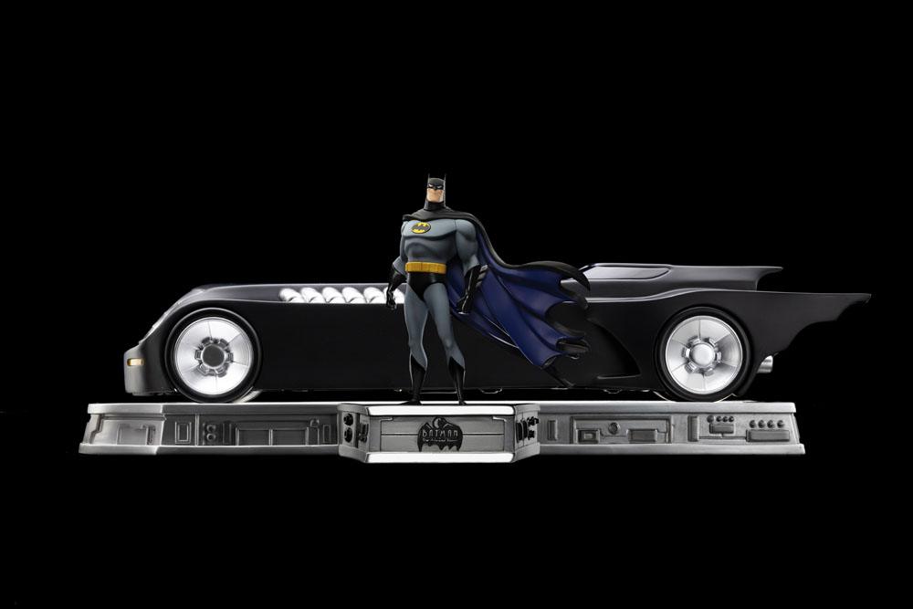 Batman The Animated Series (1992) Art Scale Set Deluxe 1/10 Batman and Batmobile 24 cm P045125