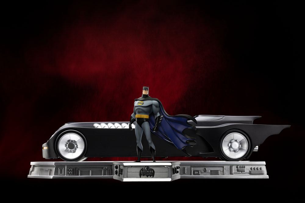 Batman The Animated Series (1992) Art Scale Set Deluxe 1/10 Batman and Batmobile 24 cm P045125