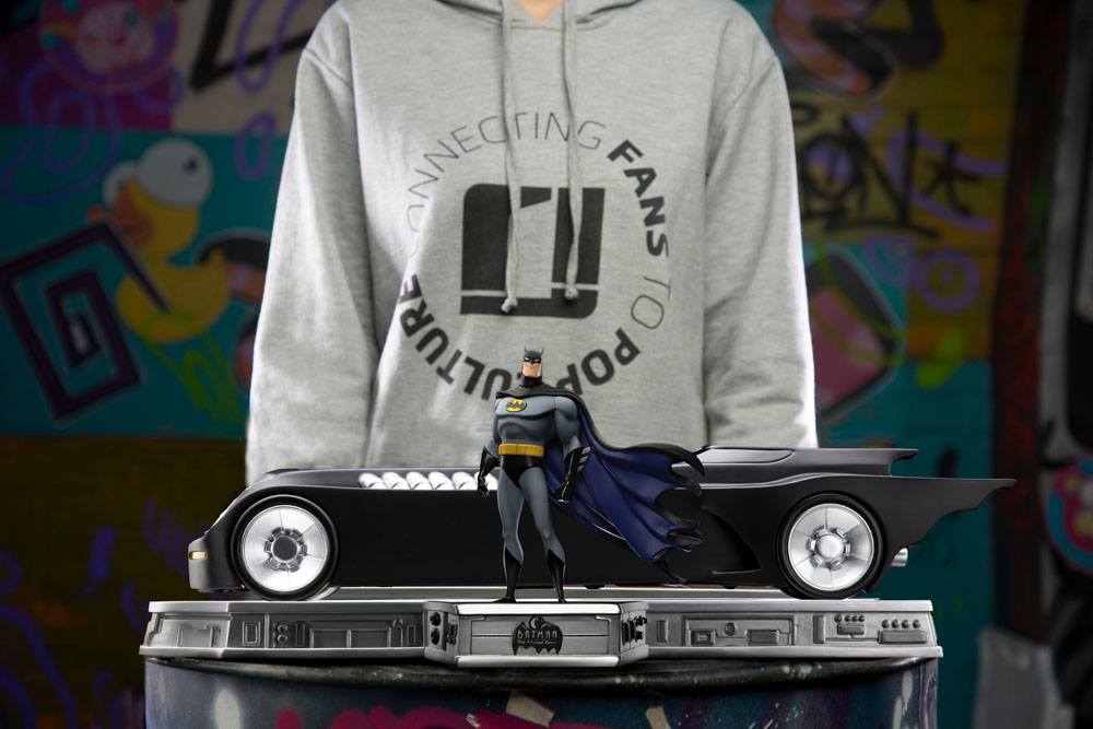Batman The Animated Series (1992) Art Scale Set Deluxe 1/10 Batman and Batmobile 24 cm P045125