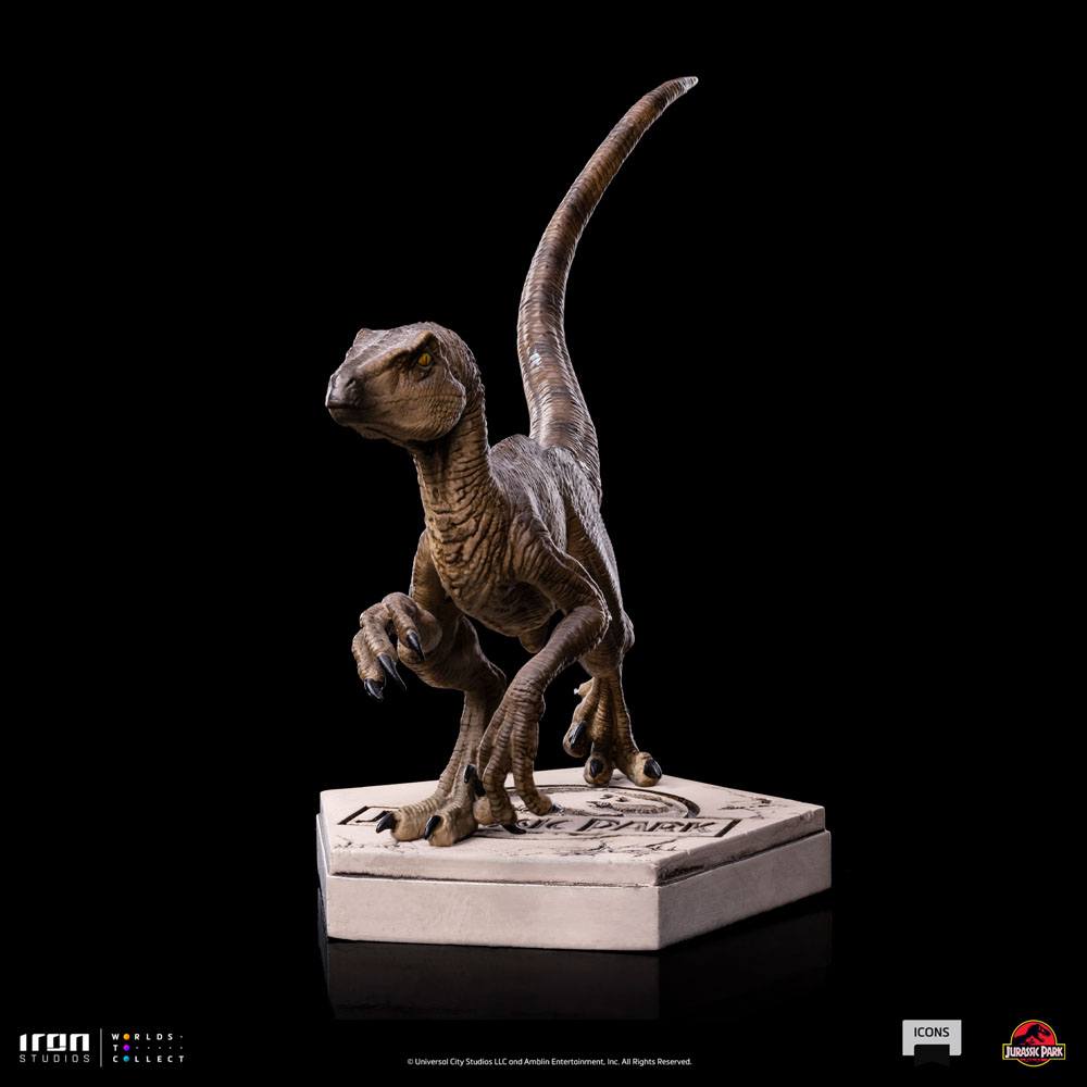 Jurassic World Icons Statue Velociraptor B 9 cm P045136