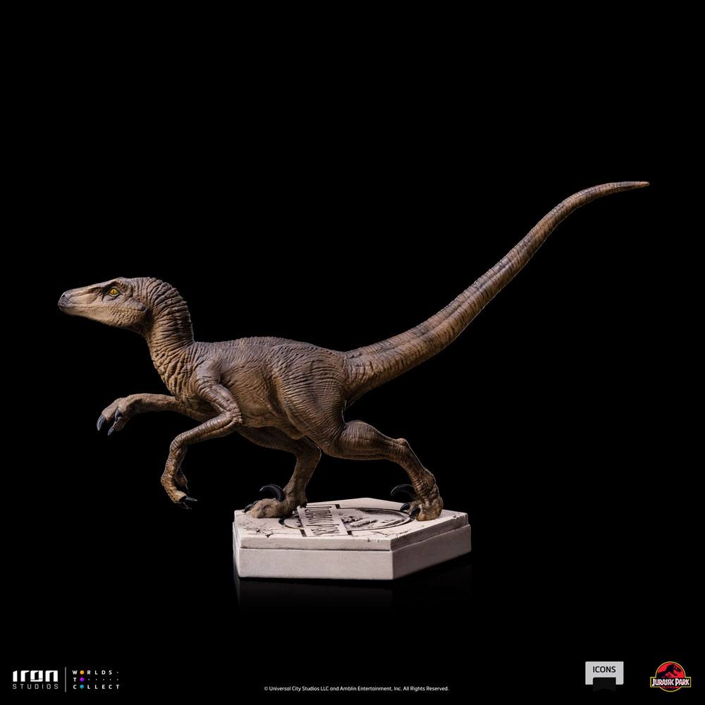 Jurassic World Icons Statue Velociraptor B 9 cm P045136