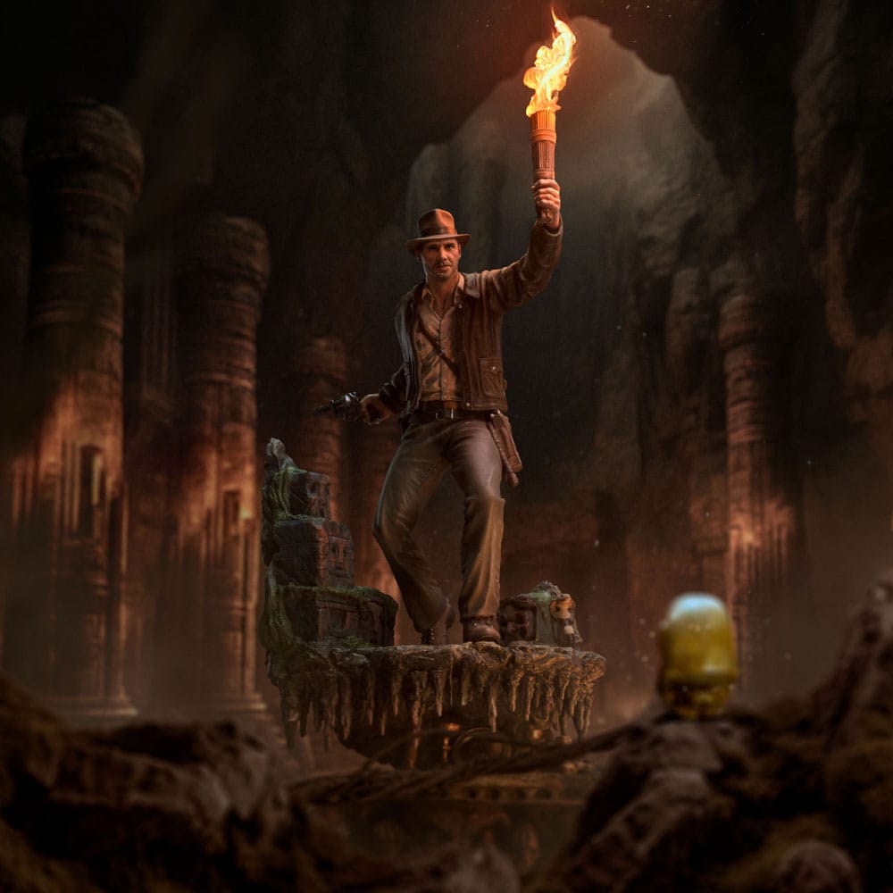 Indiana Jones Art Scale Deluxe Statue 1/10 Indiana Jones 40 cm P045185