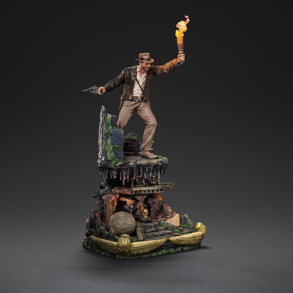 Indiana Jones Art Scale Deluxe Statue 1/10 Indiana Jones 40 cm P045185