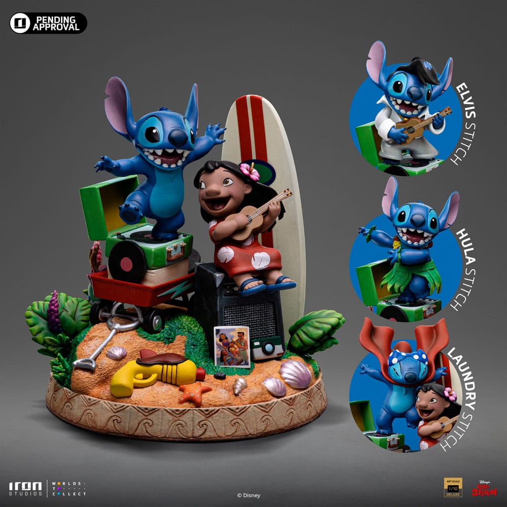 Lilo & Stitch Deluxe Art Scale Statue 1/10 Lilo & Stitch 20 cm P045205