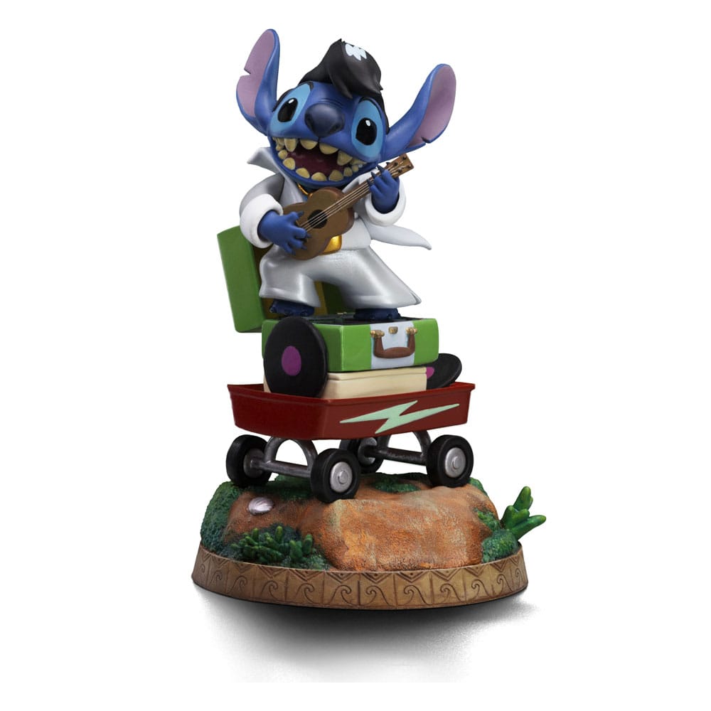 Lilo & Stitch Art Scale Statue 1/10 Stitch King of Rock 17 cm P045206