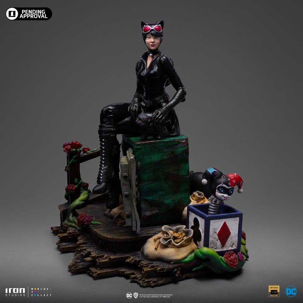 DC Comics Deluxe Art Scale Statue 1/10 Catwoman (Gotham City Sirens) 21 cm P045207