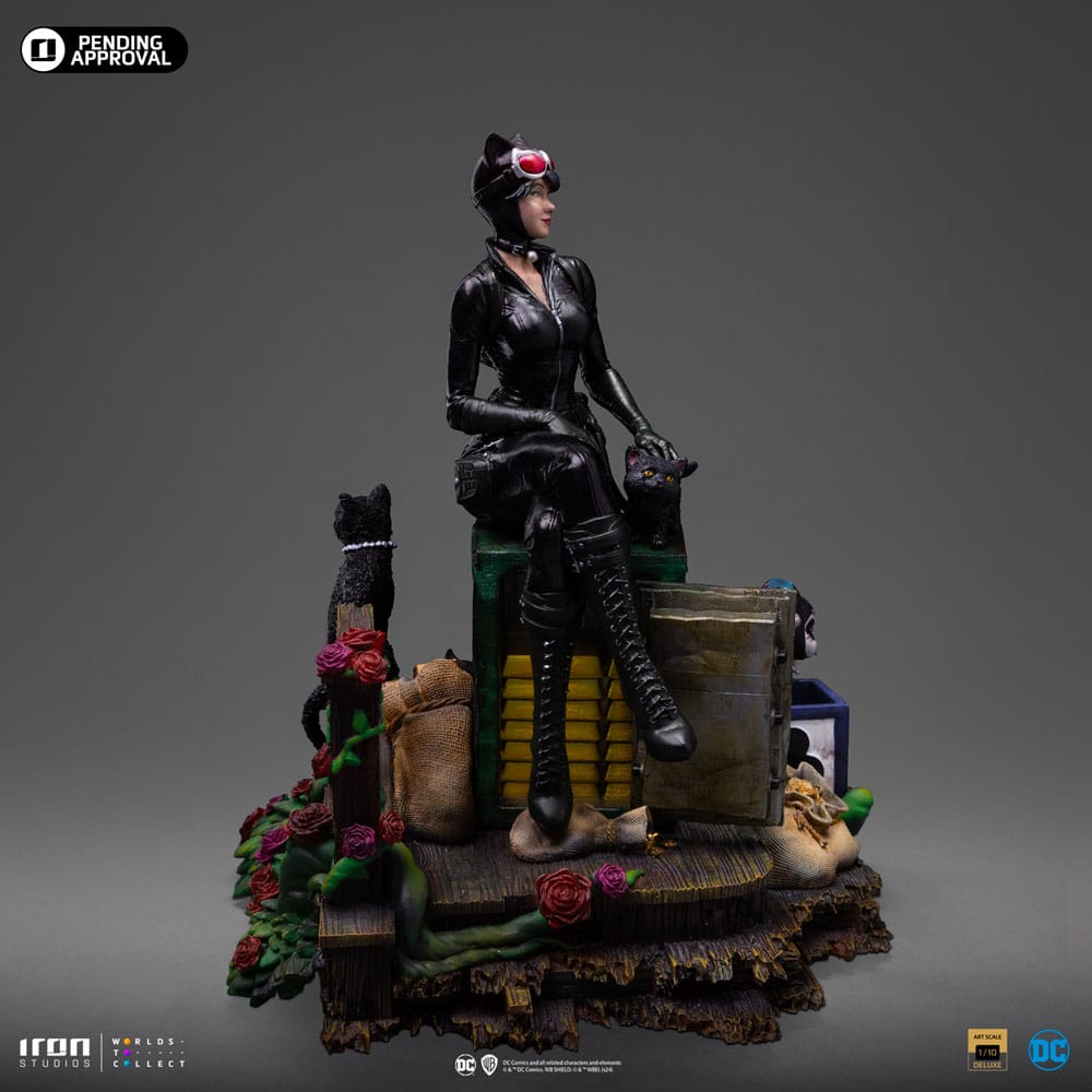 DC Comics Deluxe Art Scale Statue 1/10 Catwoman (Gotham City Sirens) 21 cm P045207