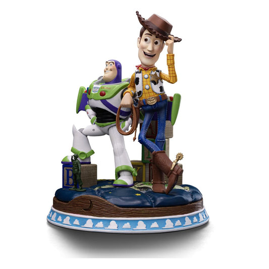 Toy Story Deluxe Art Scale Statue 1/10 Buzz & Woody 38 cm P045228