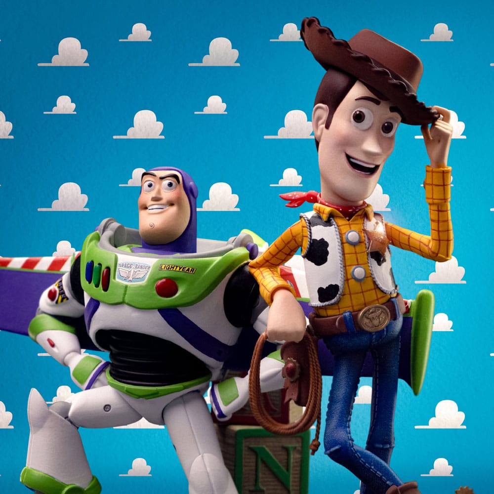 Toy Story Deluxe Art Scale Statue 1/10 Buzz & Woody 38 cm P045228
