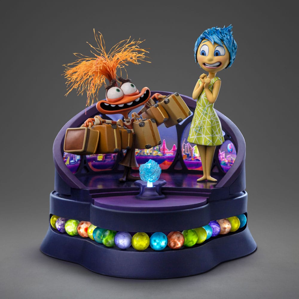 Inside Out 2 Deluxe Art Scale Statue 1/10 Joy and Anxiety 26 cm P045241