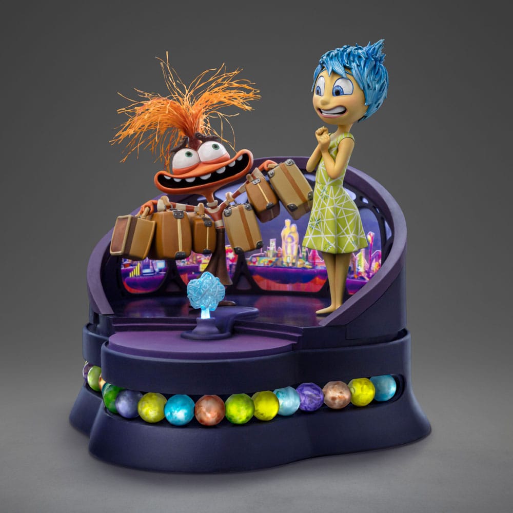 Inside Out 2 Deluxe Art Scale Statue 1/10 Joy and Anxiety 26 cm P045241