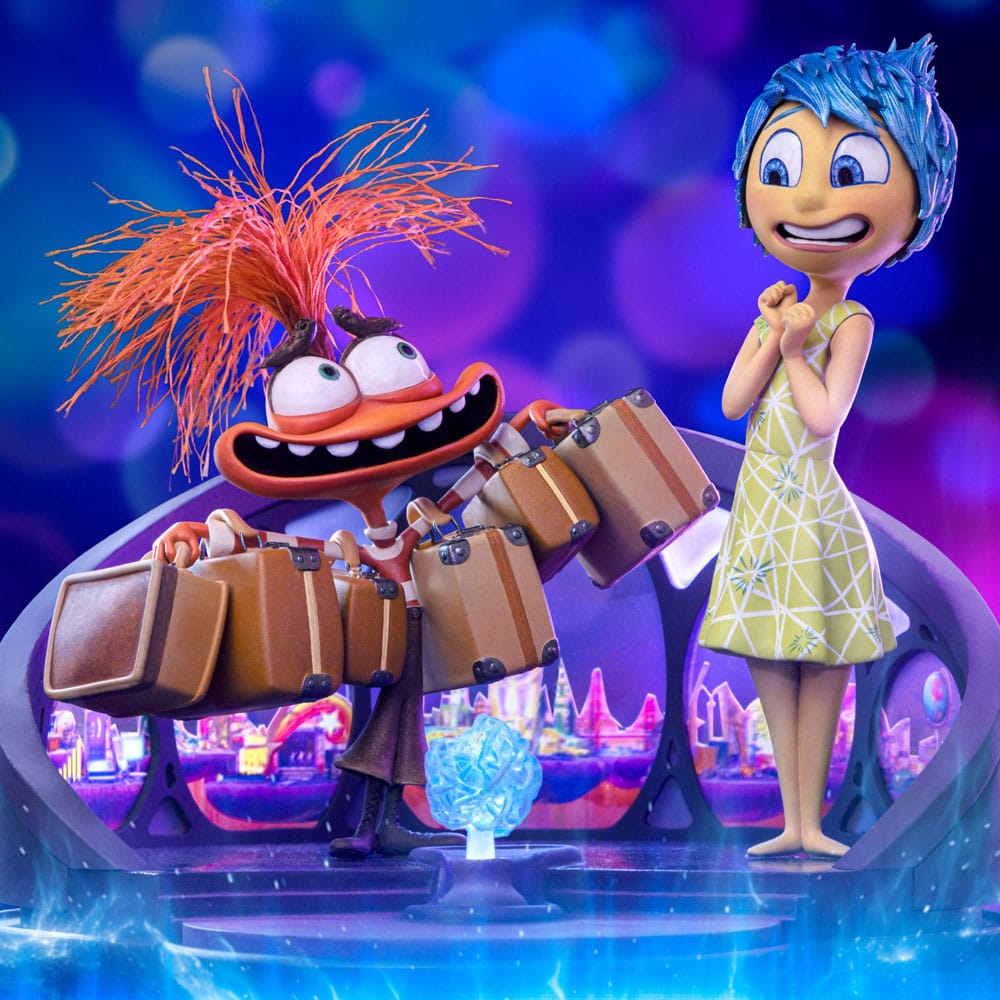 Inside Out 2 Deluxe Art Scale Statue 1/10 Joy and Anxiety 26 cm P045241