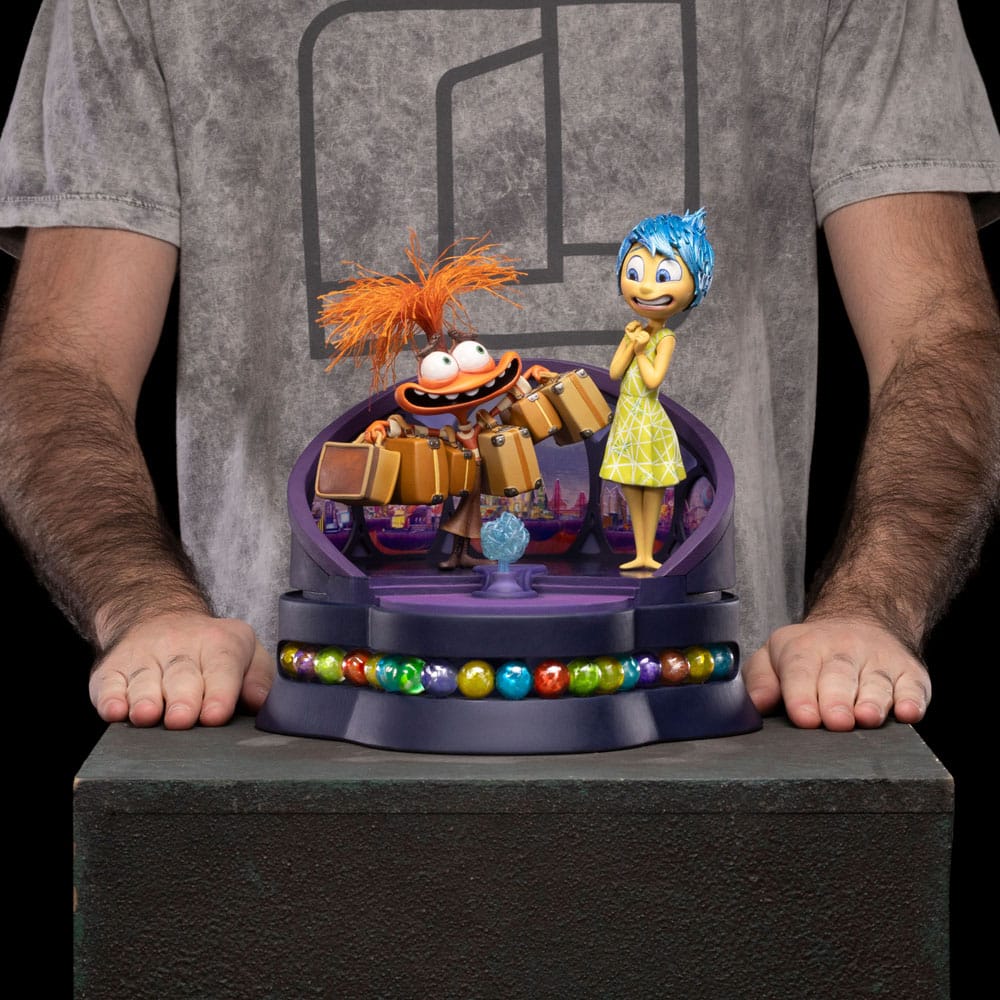 Inside Out 2 Deluxe Art Scale Statue 1/10 Joy and Anxiety 26 cm P045241