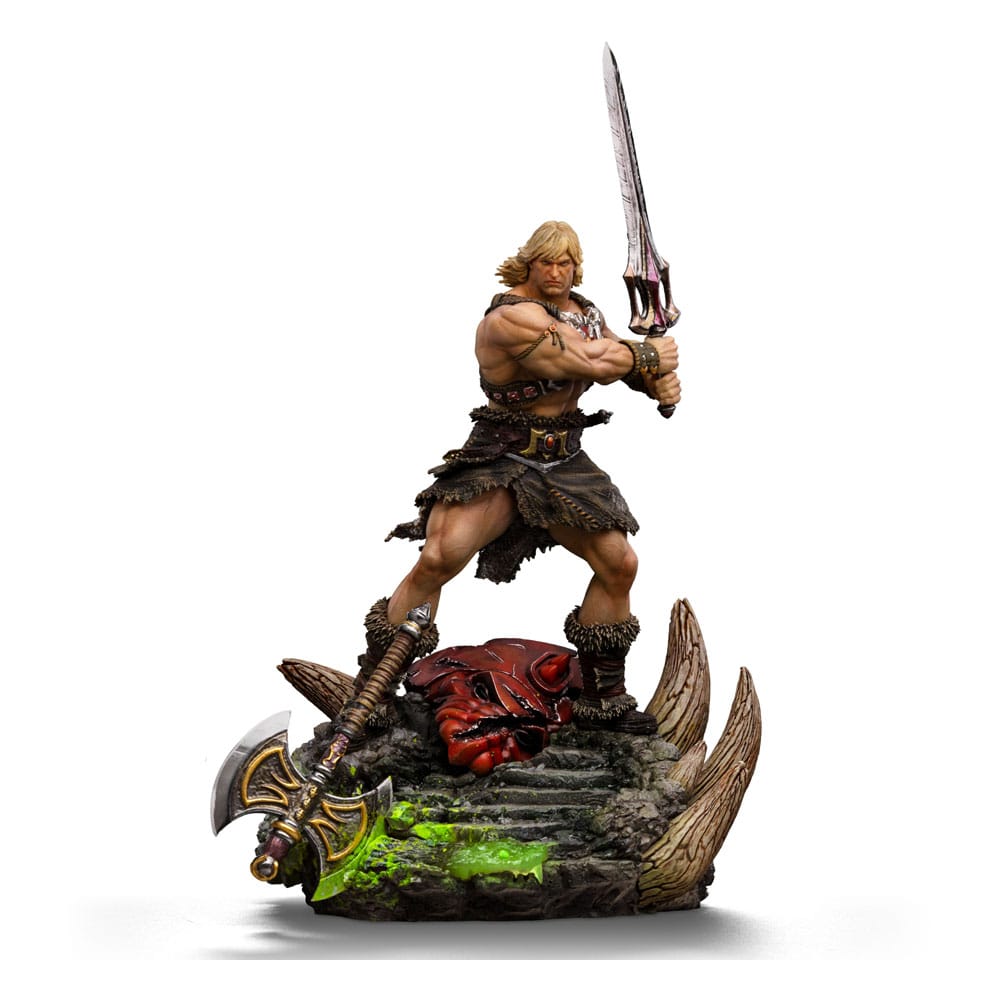 Masters of the Universe Deluxe Art Scale Statue 1/10 He-Man Unleashed 34 cm P045250