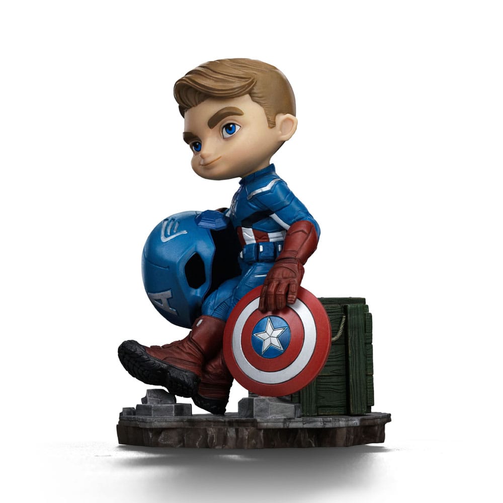 AVENGERS INFINITY SAGA MINI CO. PVC FIGURE CAPTAIN AMERICA 14 CM P045261