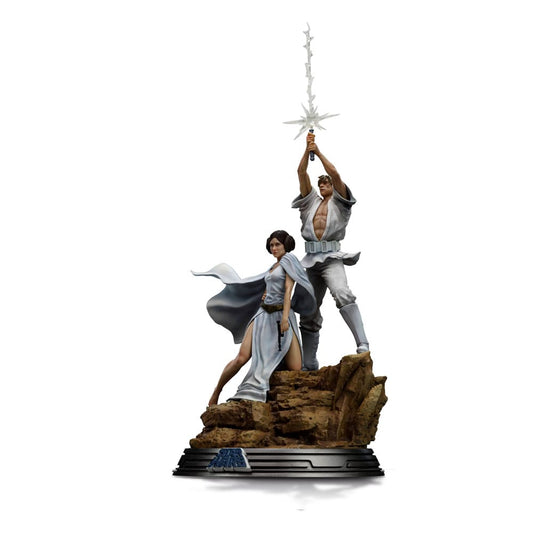 Star Wars Deluxe Art Scale Statue 1/10 Luke and Leia 41 cm P045263