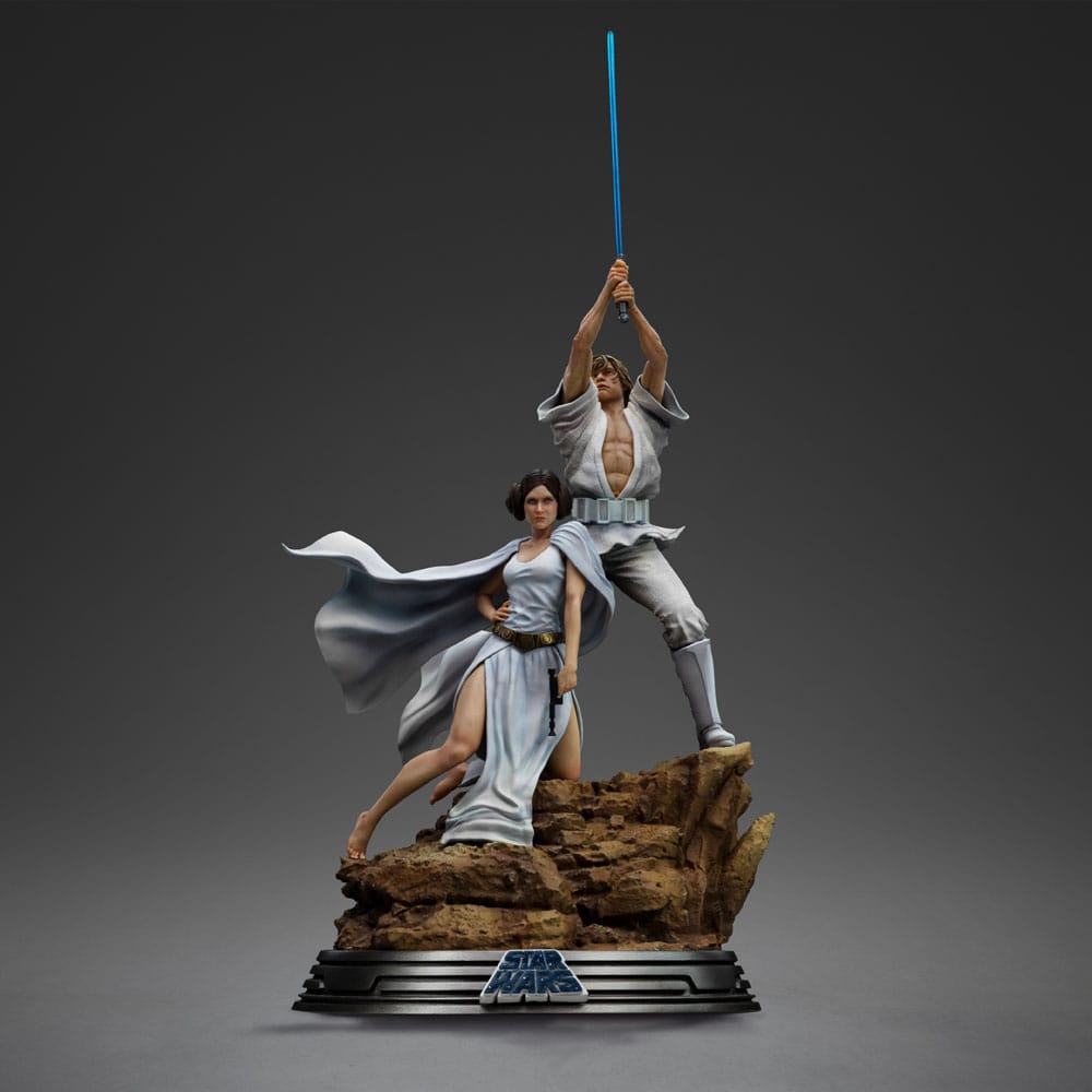 Star Wars Deluxe Art Scale Statue 1/10 Luke and Leia 41 cm P045263
