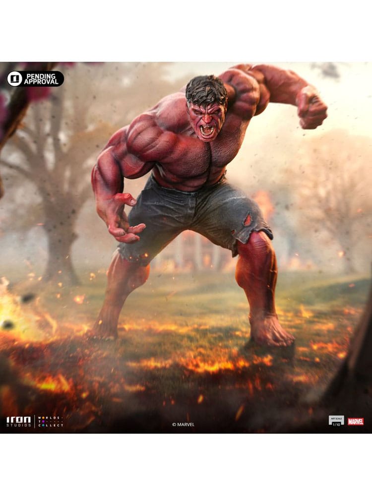 Marvel Art Scale Statue 1/10 Red Hulk 23 cm P045274