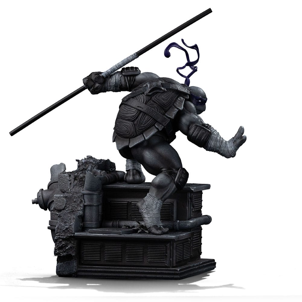 Teenage Mutant Ninja Turtles Art Scale Statue 1/10 Donatello Black and White Variant 26 cm heo exclusive P066350