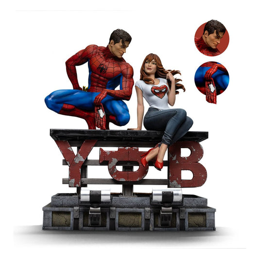 Spider-Man Diorama Art Scale Statue 1/6 Spider-Man and Mary Jane 35 cm P045290