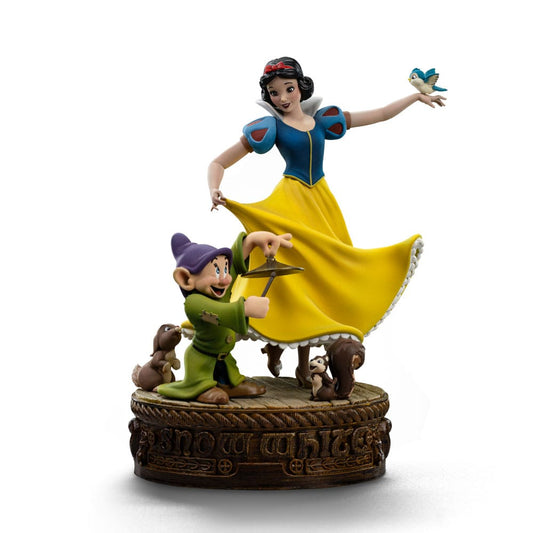 Snow White and the Seven Dwarves Art Scale Statue 1/10 Snow White and Dopey 21 cm P045315