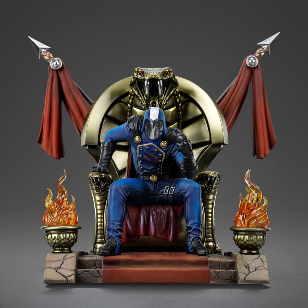 GI Joe Art Scale Statue 1/10 Cobra Commander 25 cm P045320