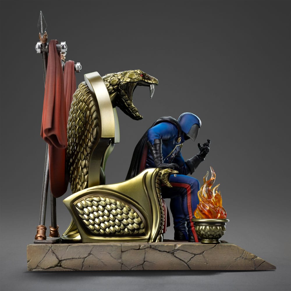 GI Joe Art Scale Statue 1/10 Cobra Commander 25 cm P045320