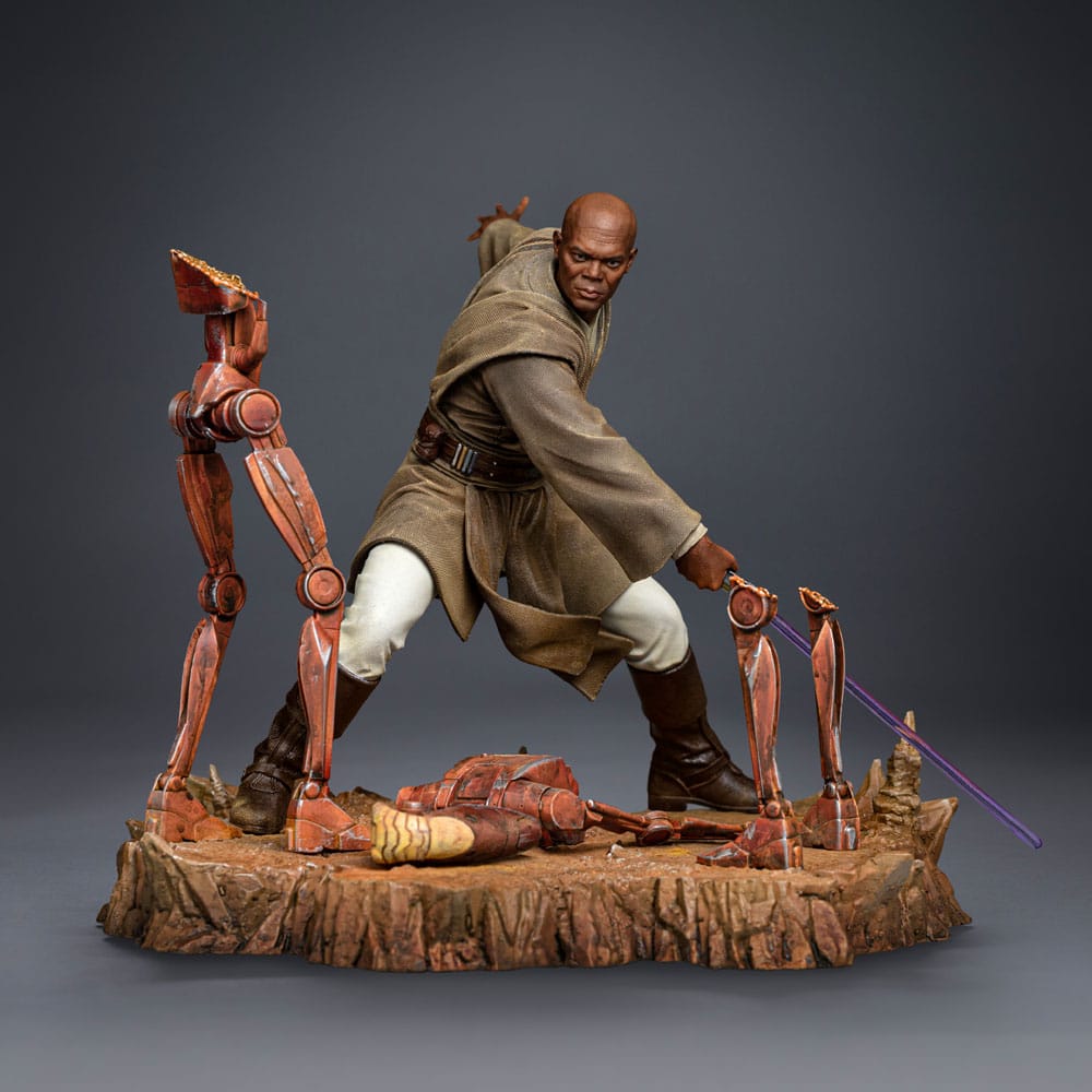 Star Wars Art Scale Statue 1/10 Mace Windu 18 cm P045328