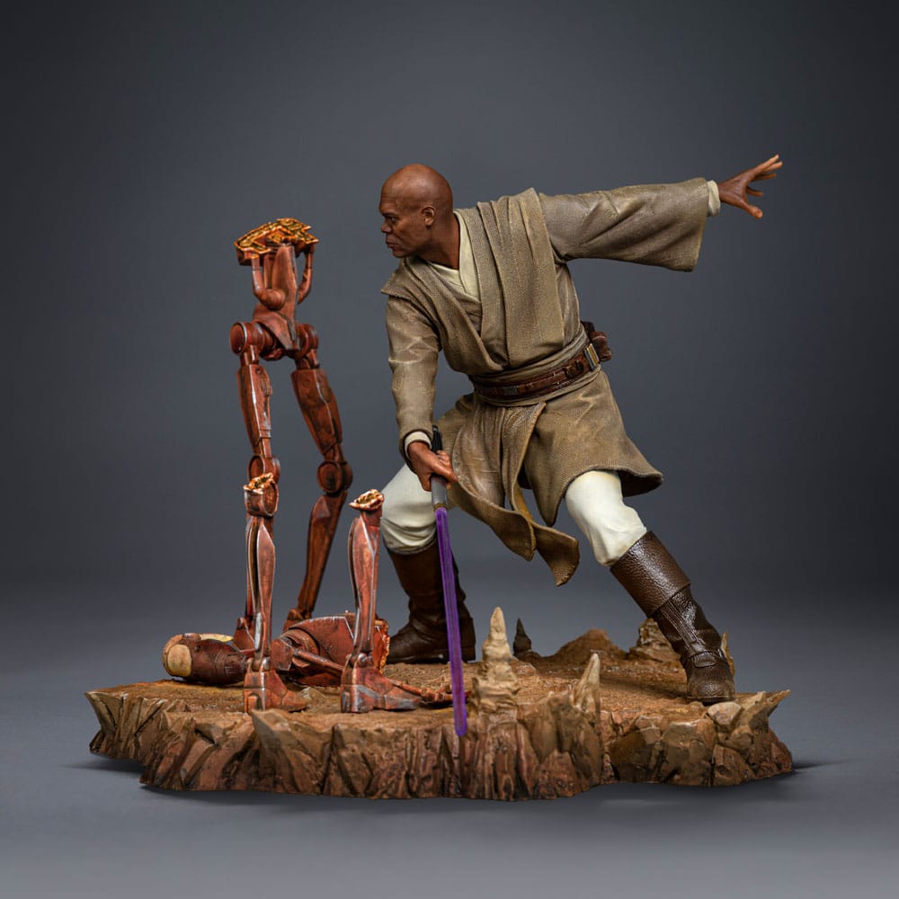 Star Wars Art Scale Statue 1/10 Mace Windu 18 cm P045328