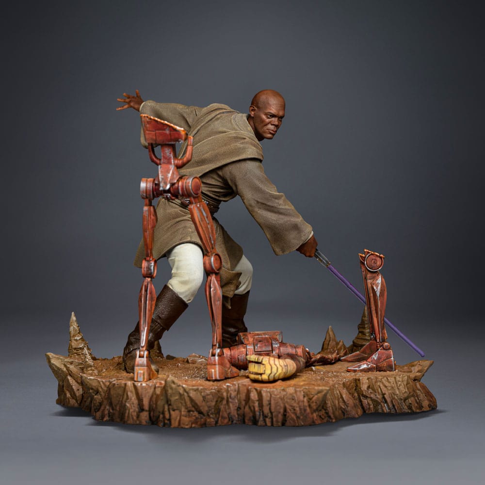 Star Wars Art Scale Statue 1/10 Mace Windu 18 cm P045328