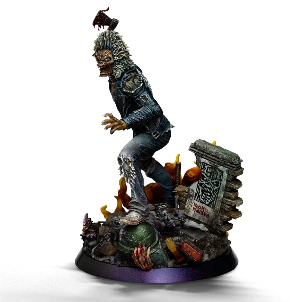 Iron Maiden Art Scale Statue 1/10 Eddie 50th Year Anniversary 22 cm P045332