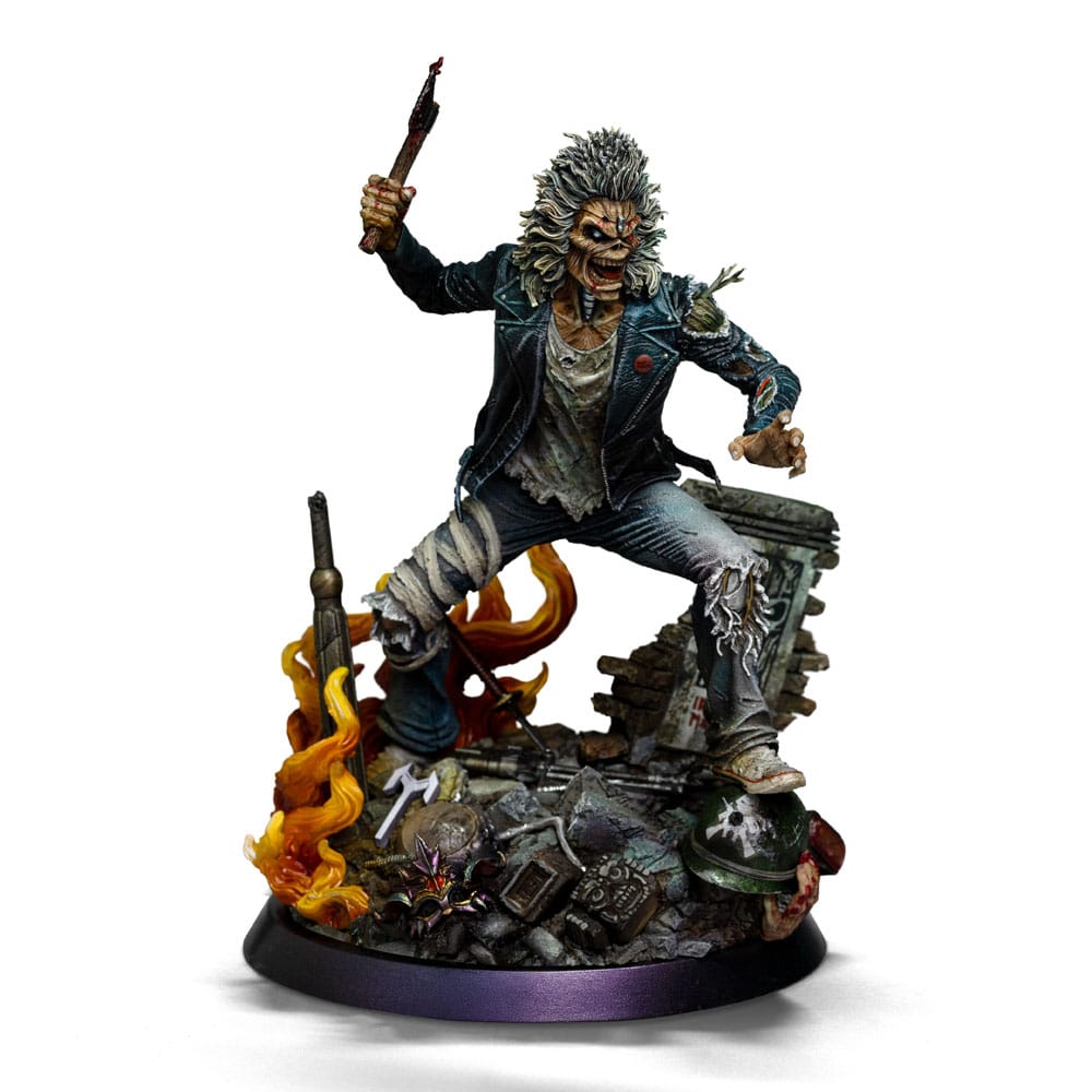 Iron Maiden Art Scale Statue 1/10 Eddie 50th Year Anniversary 22 cm P045332