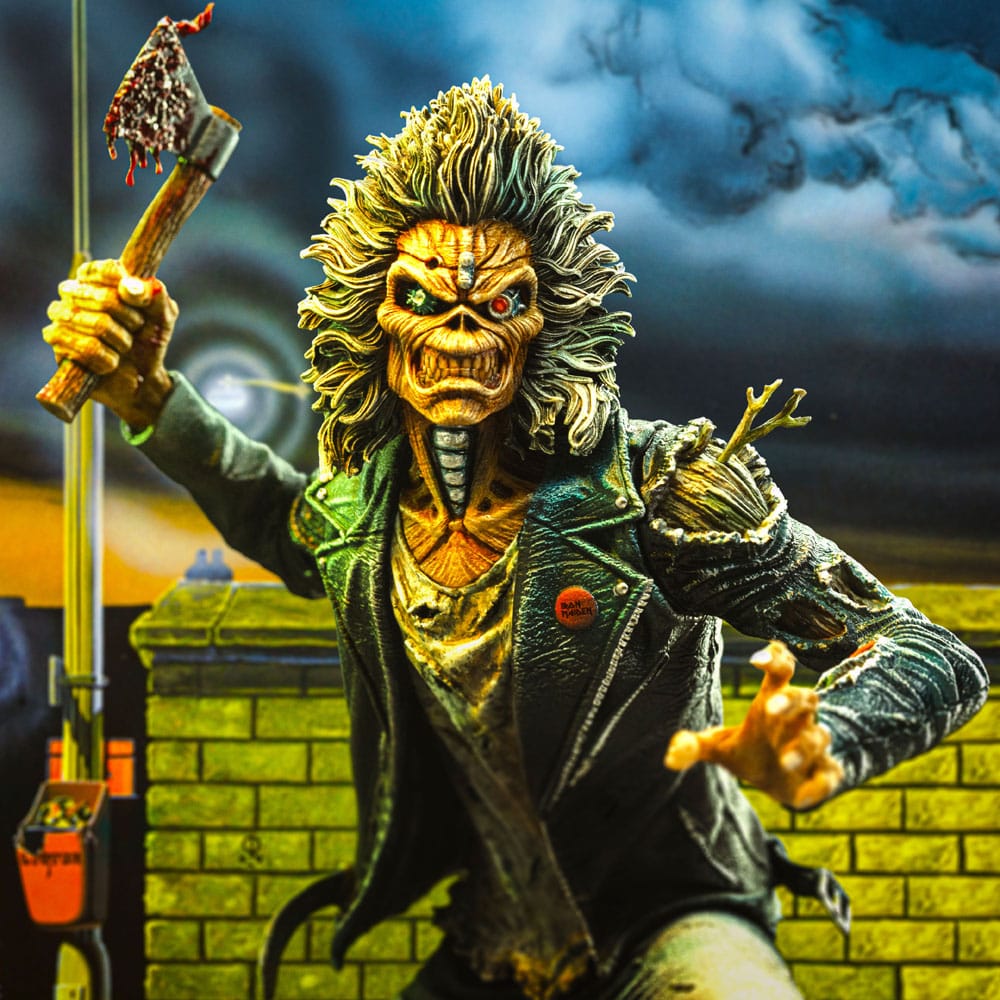 Iron Maiden Art Scale Statue 1/10 Eddie 50th Year Anniversary 22 cm P045332