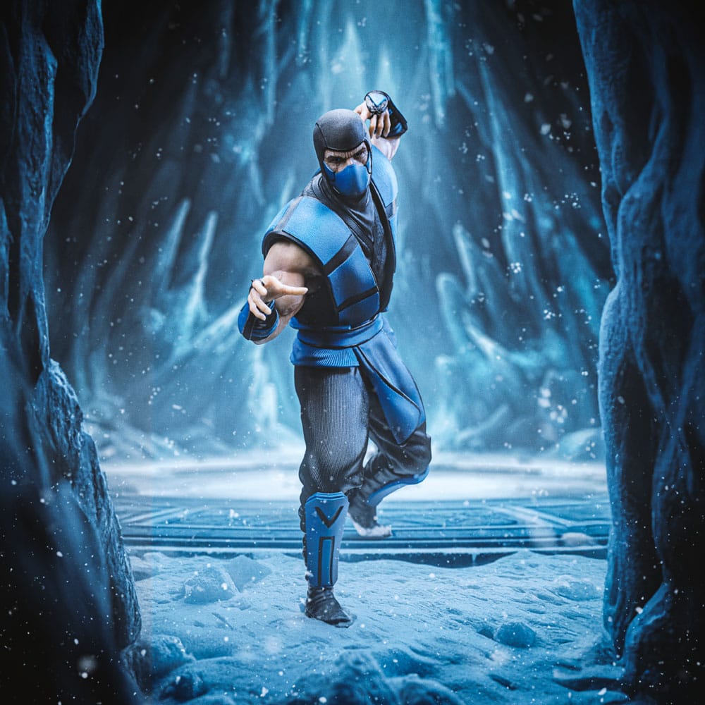 Mortal Kombat Art Scale Statue 1/10 Sub-Zero (Ninjas Collection) heo Exclusice 21 cm P045336