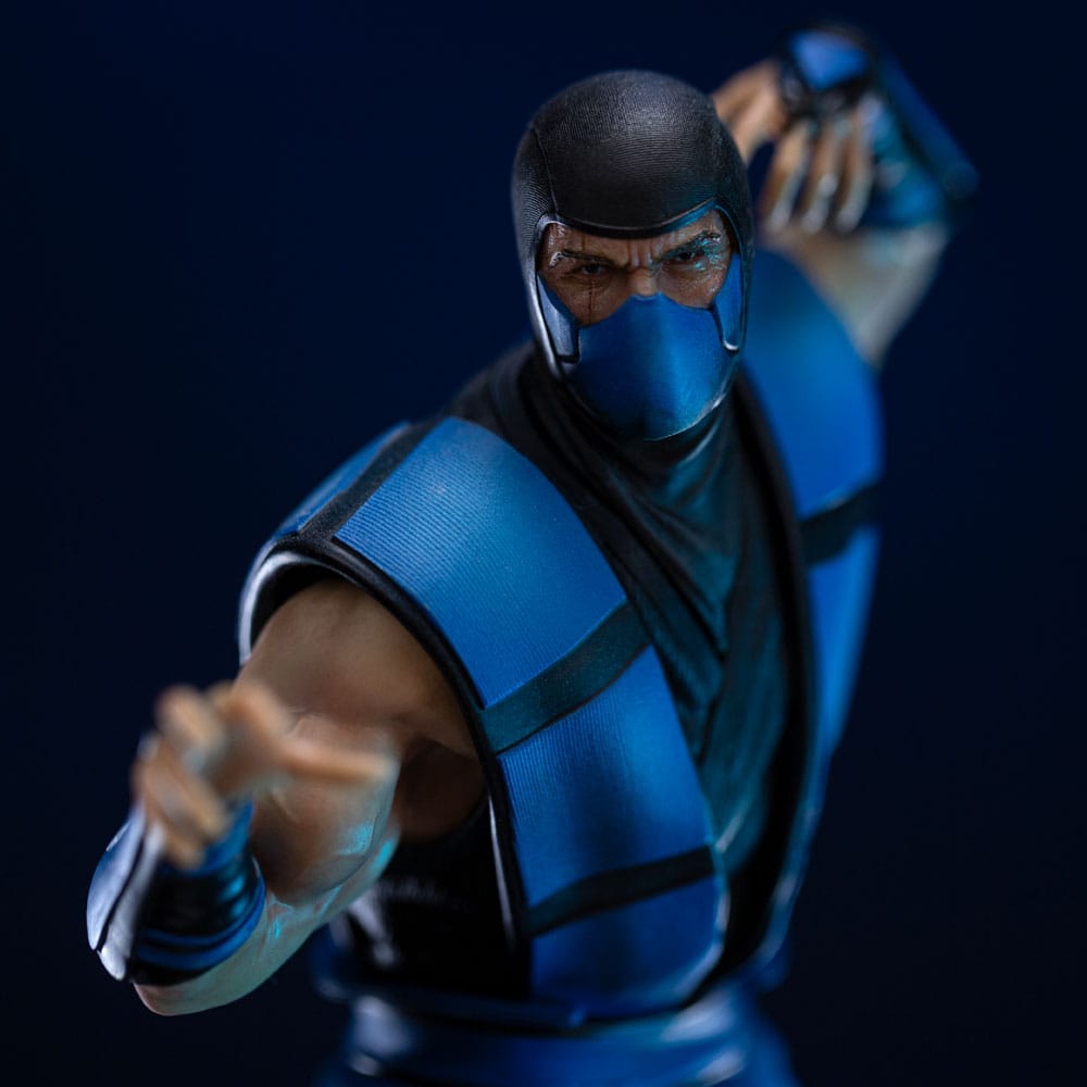 Mortal Kombat Art Scale Statue 1/10 Sub-Zero (Ninjas Collection) heo Exclusice 21 cm P045336