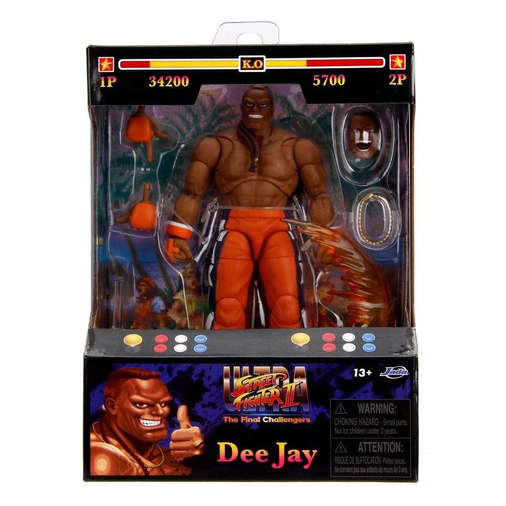 Ultra Street Fighter II: The Final Challengers Action Figure 1/12 Dee Jay 15 cm P045419