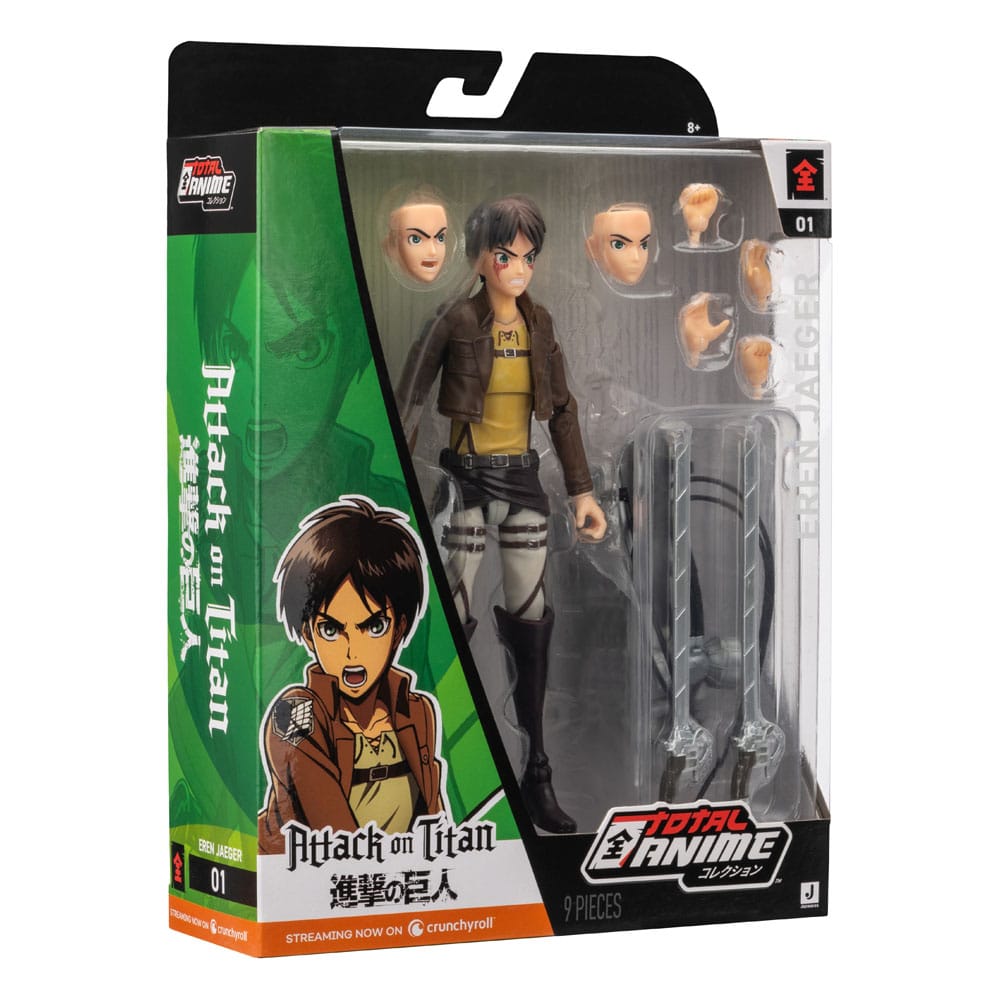 Attack on Titan Total Anime Action Figure Eren Jaeger 17 cm P045523