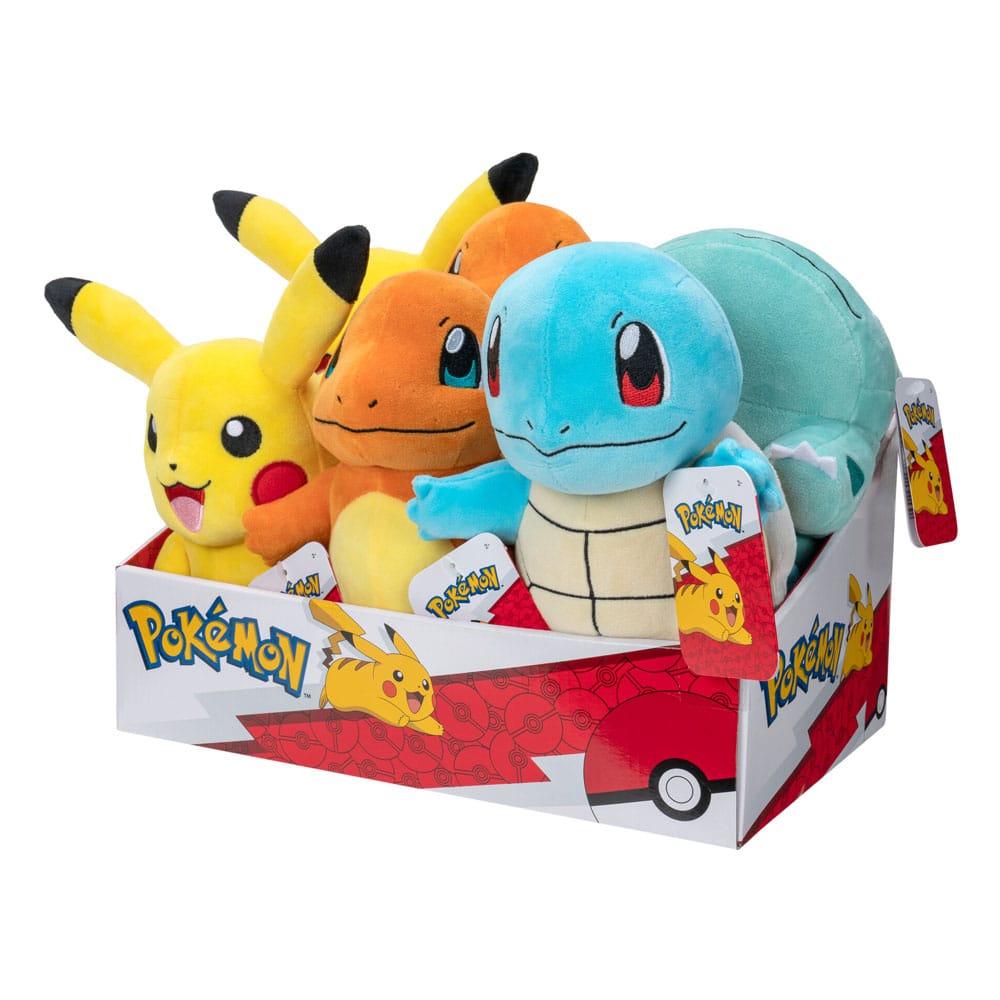 Pokemon Plush Figures Kanto 20 cm Assortment (6)