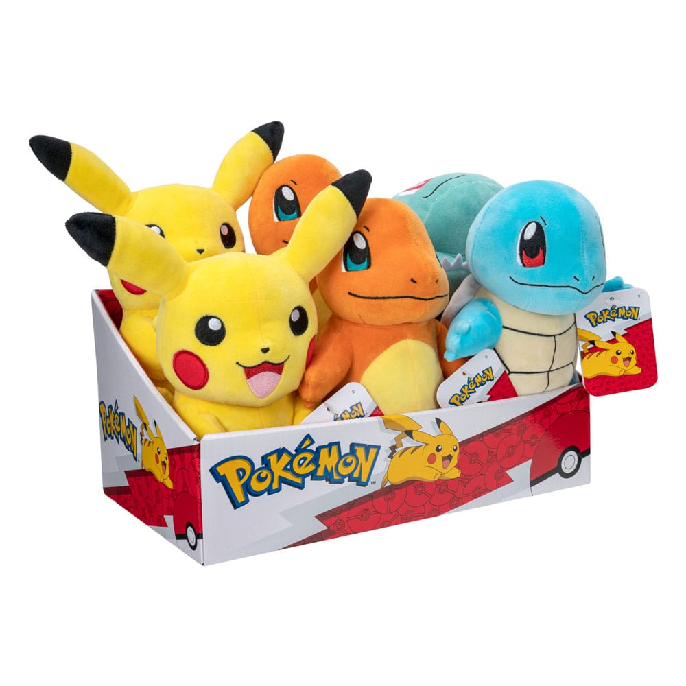 Pokemon Plush Figures Kanto 20 cm Assortment (6)