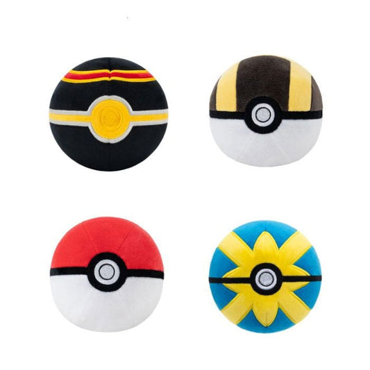 Pokemon Plush Figure Pokeball different versions 10 cm