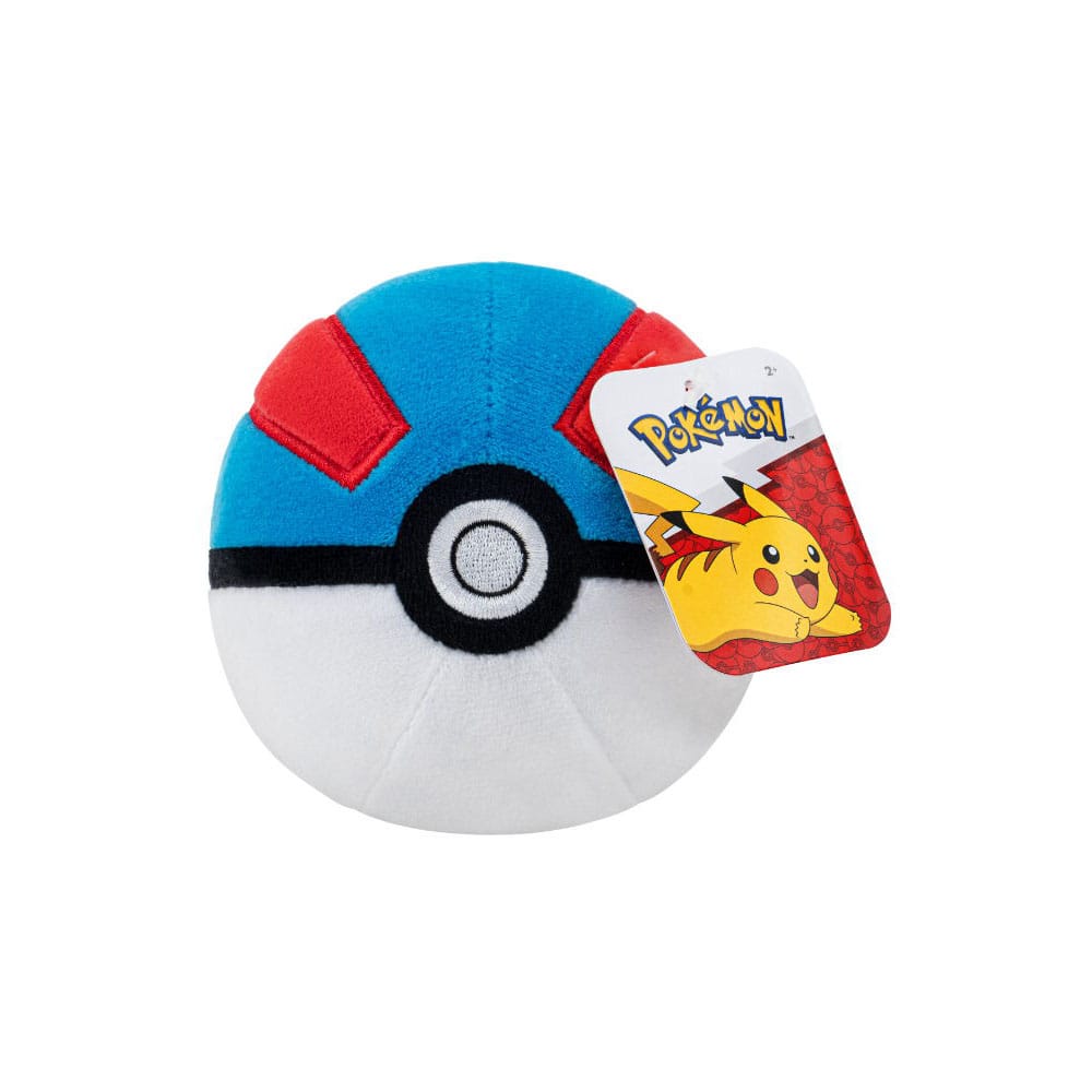 Pokemon Plush Figure Pokeball different versions 10 cm
