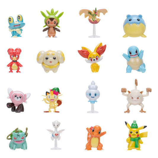 Pokemon Battle Figures Advent Calendar Holiday 2024 *Version DE/FR/NL*