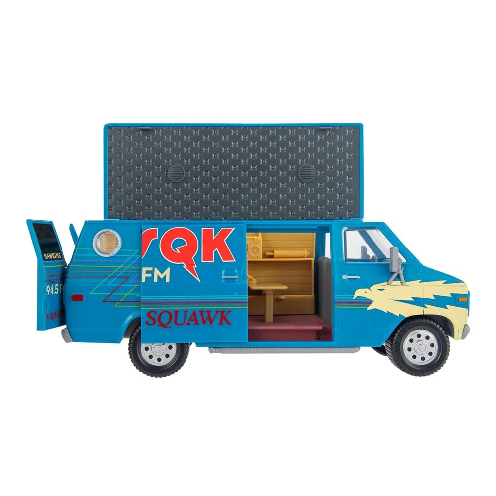 Stranger Things World Of Figure & Vehicle Vehicle with Actionfigure The Squawk van Playset with Steve P067434