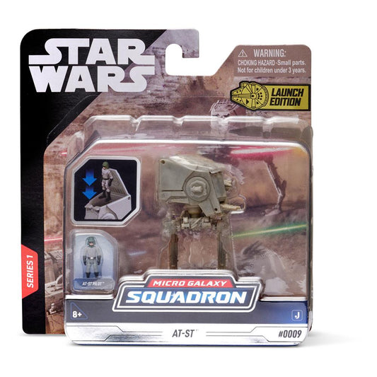 Star Wars Micro Galaxy Squadron Vehicle with Figure AT-ST 7,5 cm P074419