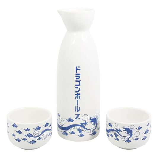 Dragon Ball Z Ceramic Sake Set Blue Shenron P045816