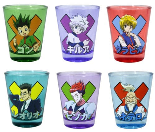 Hunter x Hunter Shot Glasses Blind Box (12) 59 ml P045827
